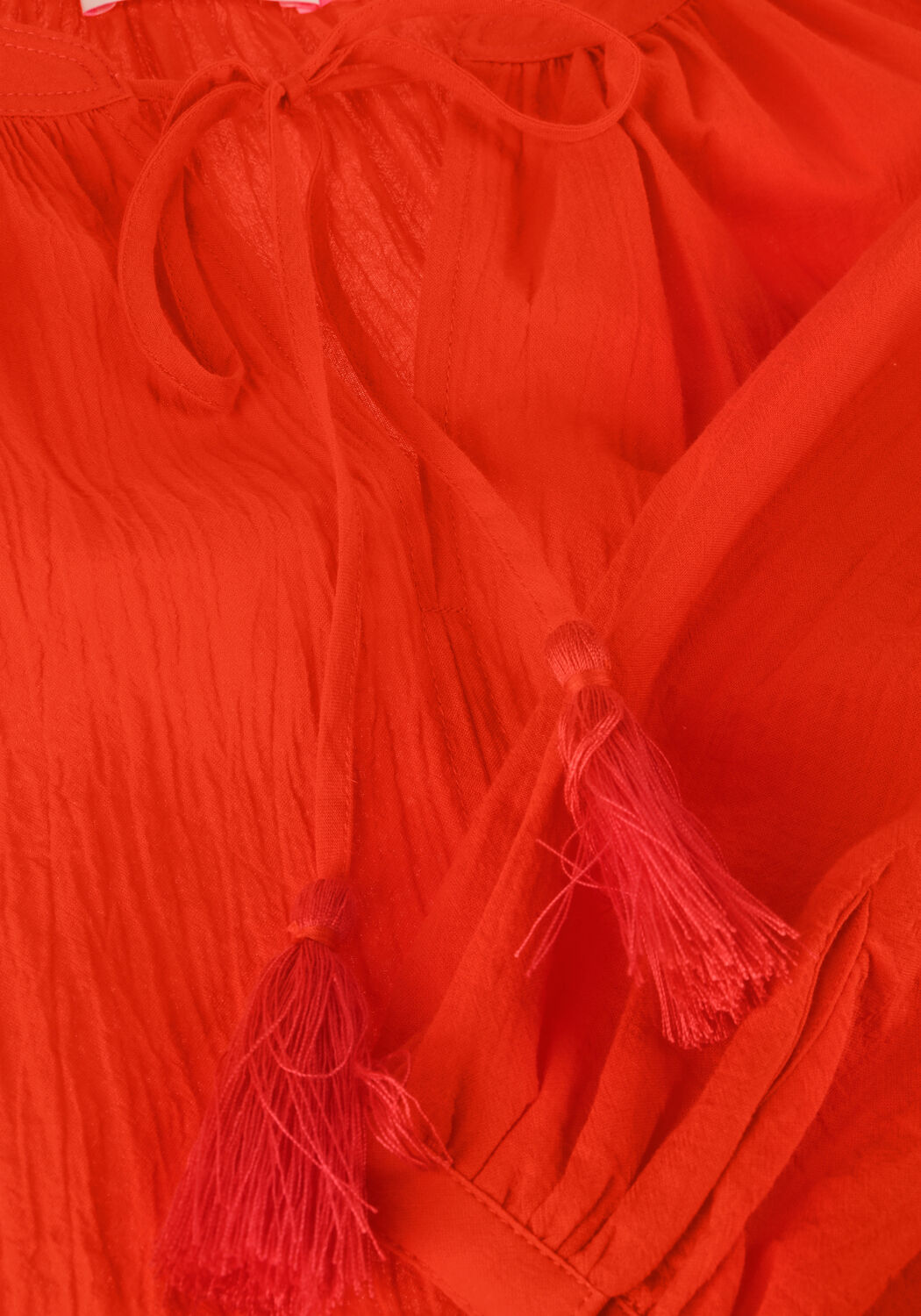 Oranje SCOTCH & SODA Blouses BALLOON SLEEVE TOP - large