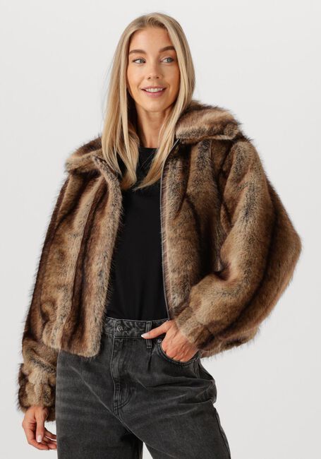Bruine STUDIO AR Winterjassen LUCY - large