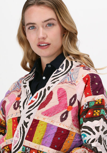 Multi SISSEL EDELBO Kimono MARRAKESH MULTI PATCH WORK JAC - large