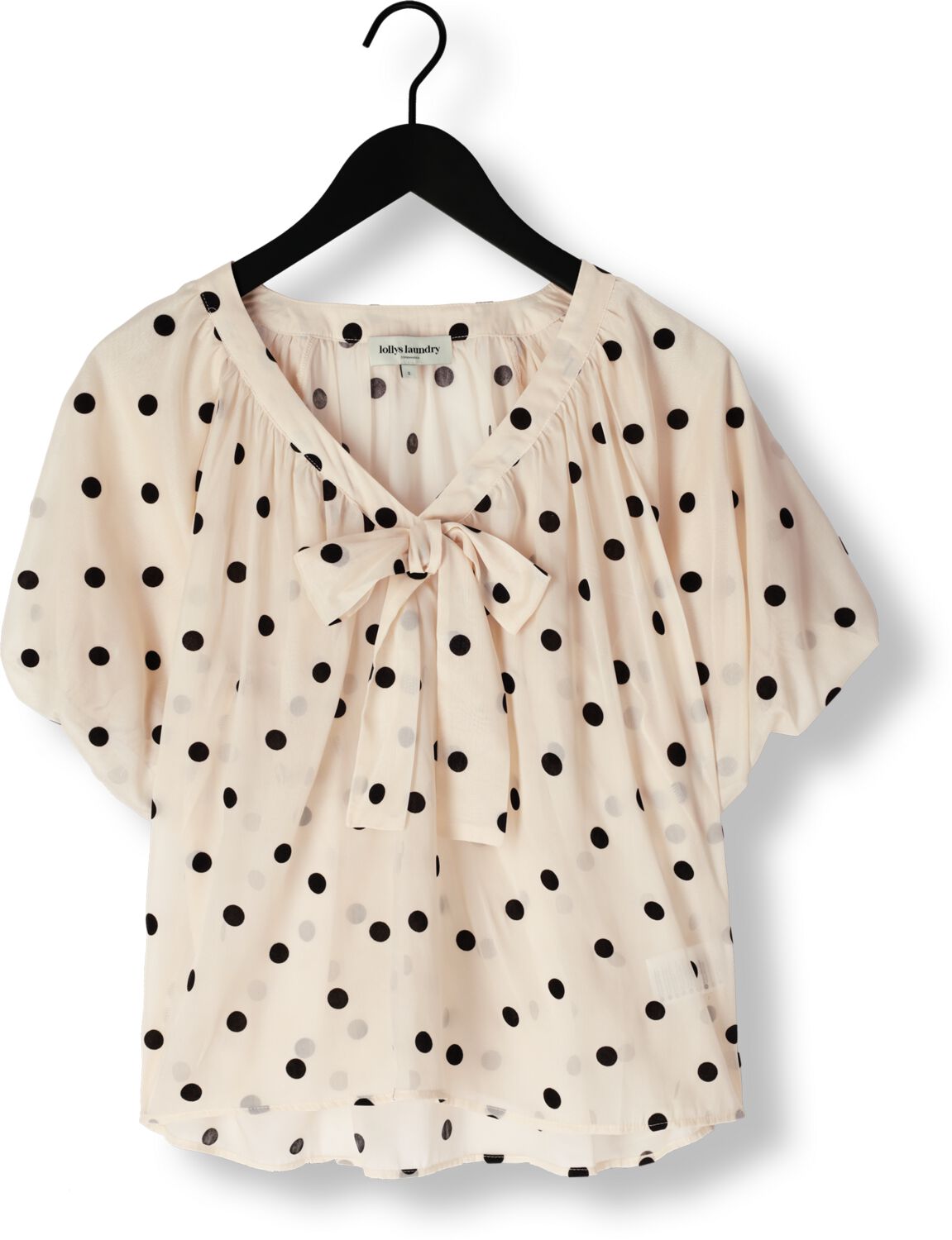 LOLLYS LAUNDRY Dames Blouses Pinell Blouse Ss Gebroken Wit