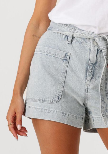 Lichtblauwe CATWALK JUNKIE Shorts DENIM SHORT WITH ELASTIC WAISTBAND - large
