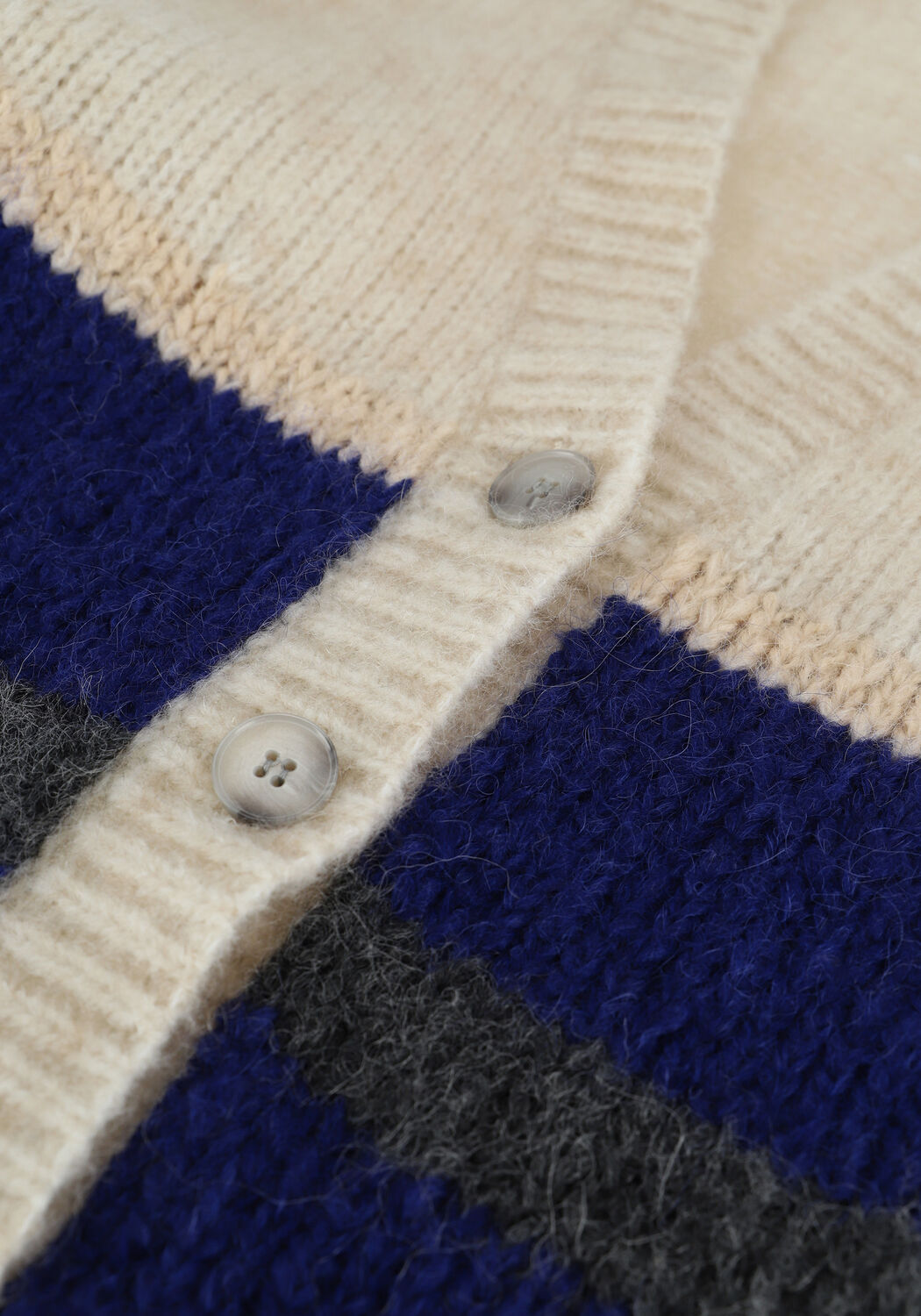 Gebroken wit JUST FEMALE Vest SAGGA CARDIGAN - large