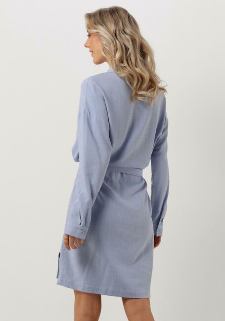 Blauwe SELECTED FEMME Mini jurk SLFVIVA TONIA LONG LINEN SHIRT - large
