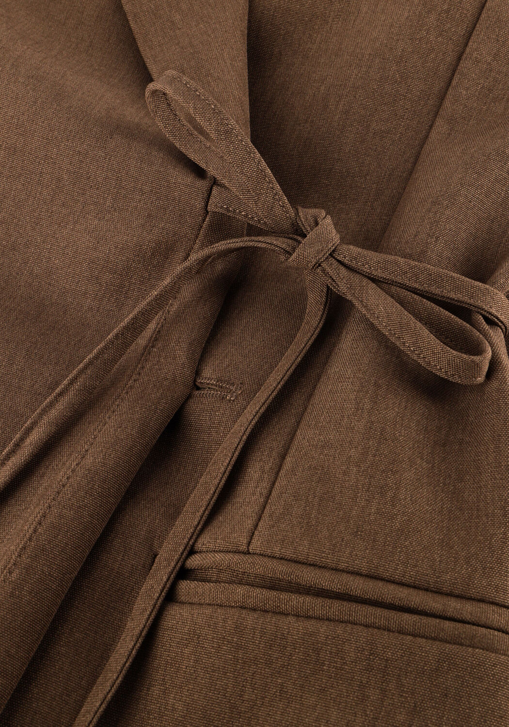 Bruine YDENCE Mini jurk DRESS APRIL - large