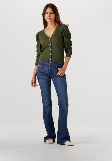 Donkergroene MINUS Vest SEANA KNIT CARDIGAN - large