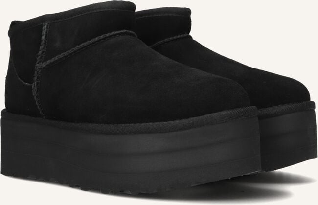 Zwarte UGG Vachtlaarzen W CLASSIC ULTRA MINI PLATFORM Zwarte UGG Vachtlaarzen W CLASSIC ULTRA MINI PLATFORM - large