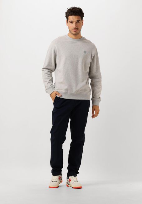 Grijze SCOTCH & SODA Sweater CORE - LOGO SWEATSHIRT - large