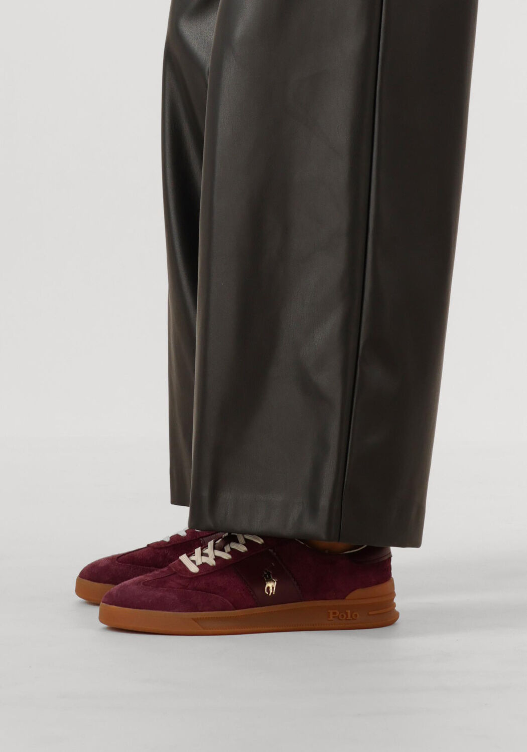 Rode POLO RALPH LAUREN Lage sneakers HRT AERA PP SNEAKERS LOW TOP LACE D - large