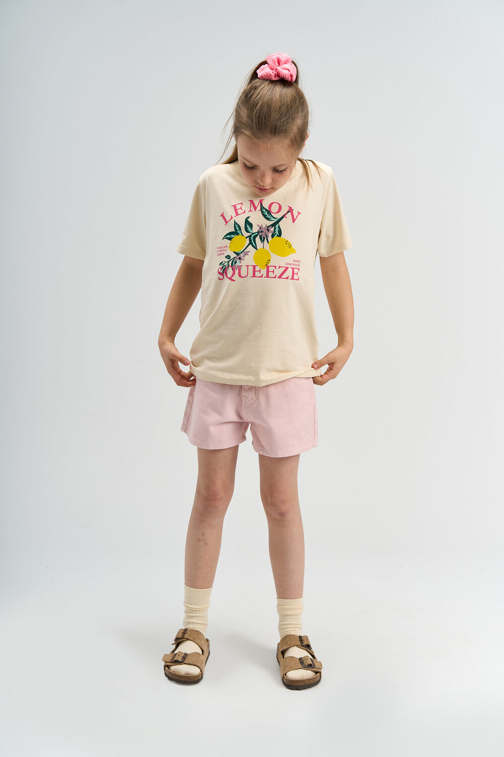 Creme THE NEW T-shirt TNSABRINA - large