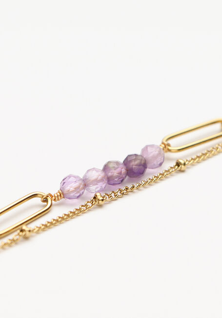 Paarse NOTRE-V Armbanden ARMBAND DUBBEL CHAIN - large