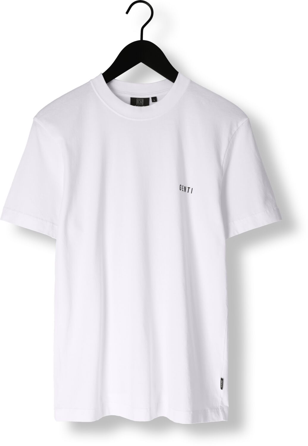 GENTI Heren Polo's & T-shirts J9038-1223 Wit