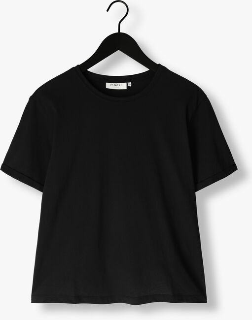 Zwarte MSCH COPENHAGEN T-shirt MSCHTERINA ORGANIC TEE - large