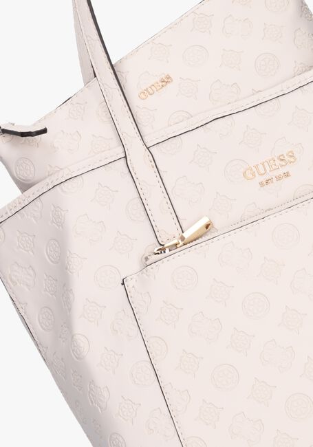 Witte GUESS Handtas VIKKY ROO TOTE - large