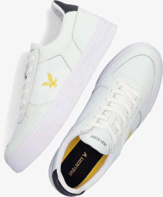 Witte LYLE & SCOTT Lage sneakers MCMAHON - large