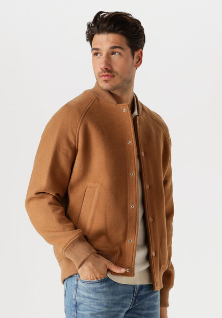 Camel SELECTED HOMME Jack SLHROY BOMBER JACKET EX - large