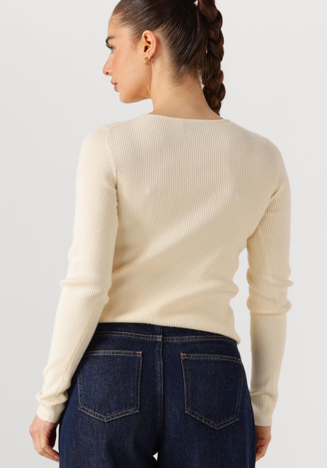 NEO NOIR Dames Tops & T-shirts Babetti Knit Blouse Geel