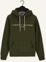 Olijf TOMMY HILFIGER Sweater TOMMY LOGO HOODY Olijf TOMMY HILFIGER Sweater TOMMY LOGO HOODY - medium