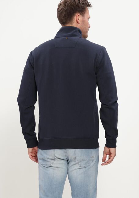 Donkerblauwe PME LEGEND Sweater ZIP JACKET INTERLOCK SWEAT - large