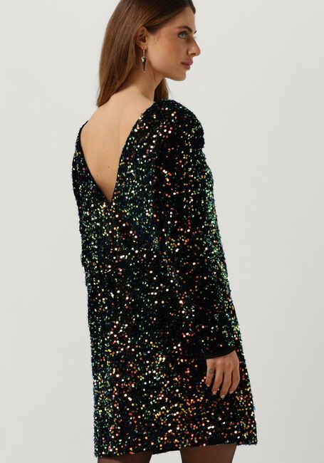 Multi COLOURFUL REBEL Mini jurk TINA SEQUINS STRAIGHT DRESS - large