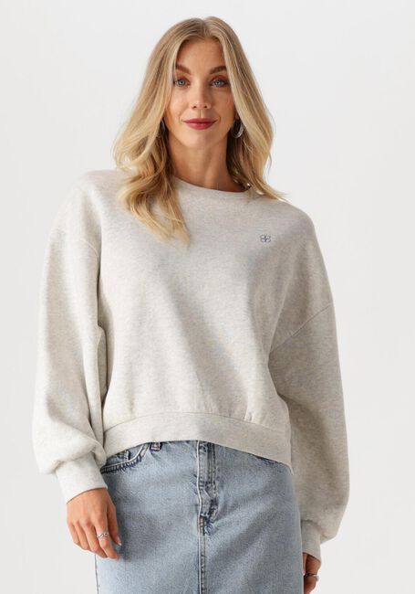 Grijze BY-BAR Sweater BIBI LOVE SWEATER - large