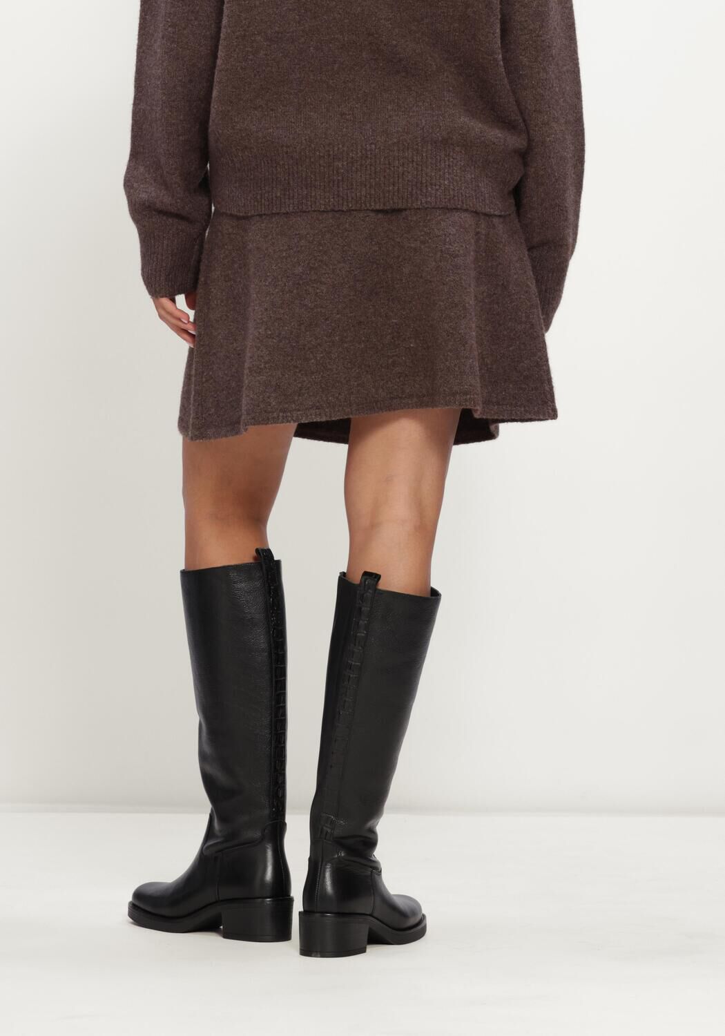 Bruine NOTRE-V Minirok NV-IES - large