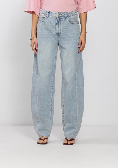 Lichtblauwe CATWALK JUNKIE Wide jeans SUPER BARREL FIT JEANS - large