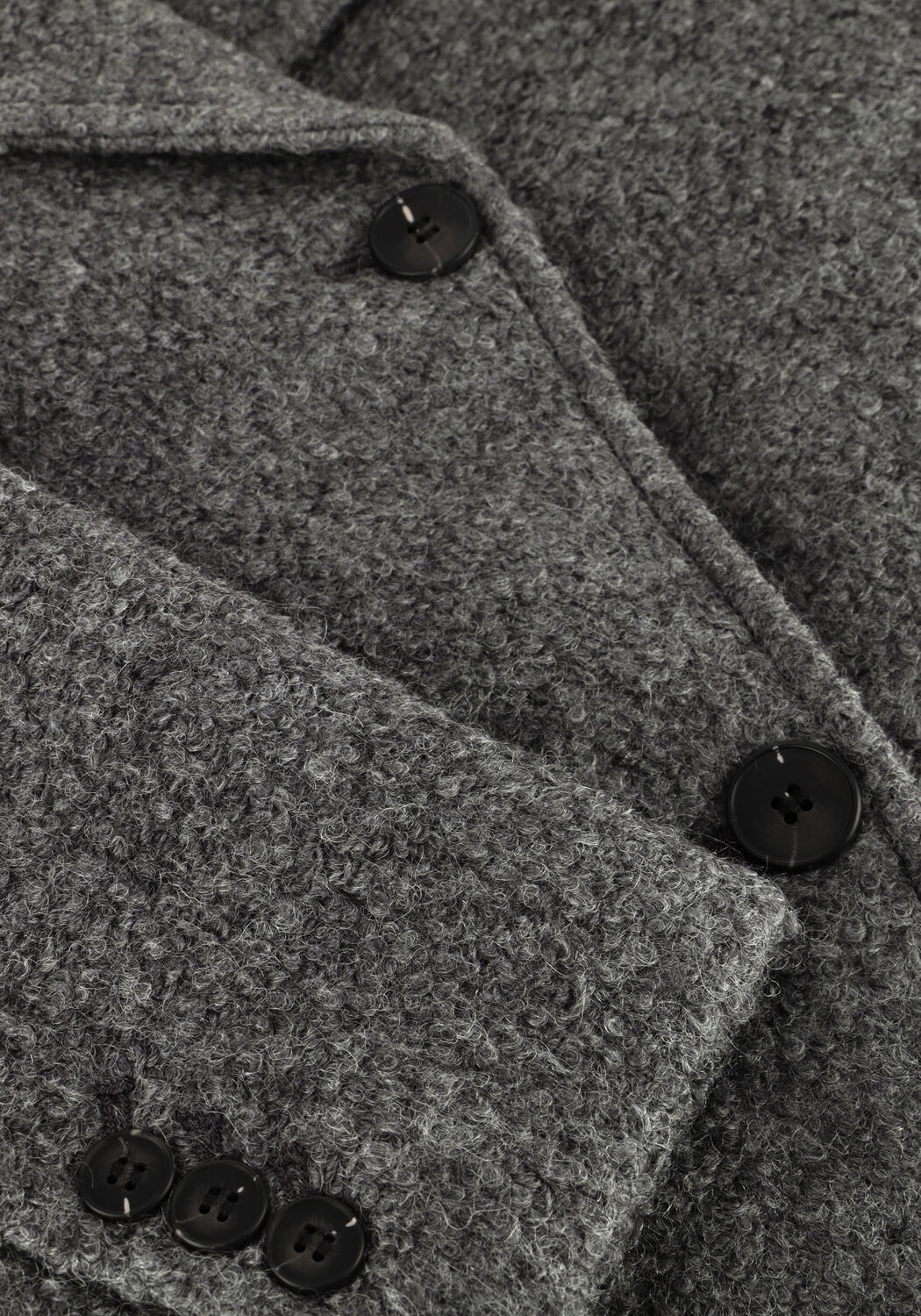 Grijze SELECTED WOMEN Jack SLFALMA BOUCLE LANO JACKET - large