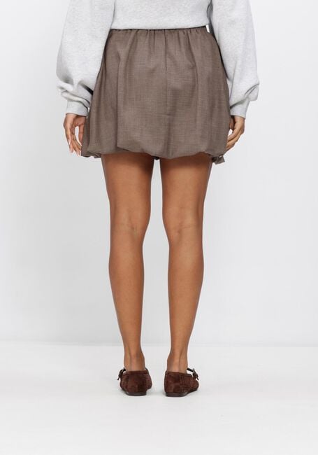 Taupe SECOND FEMALE Rokken OLINE MINI BALOON SKIRT - large