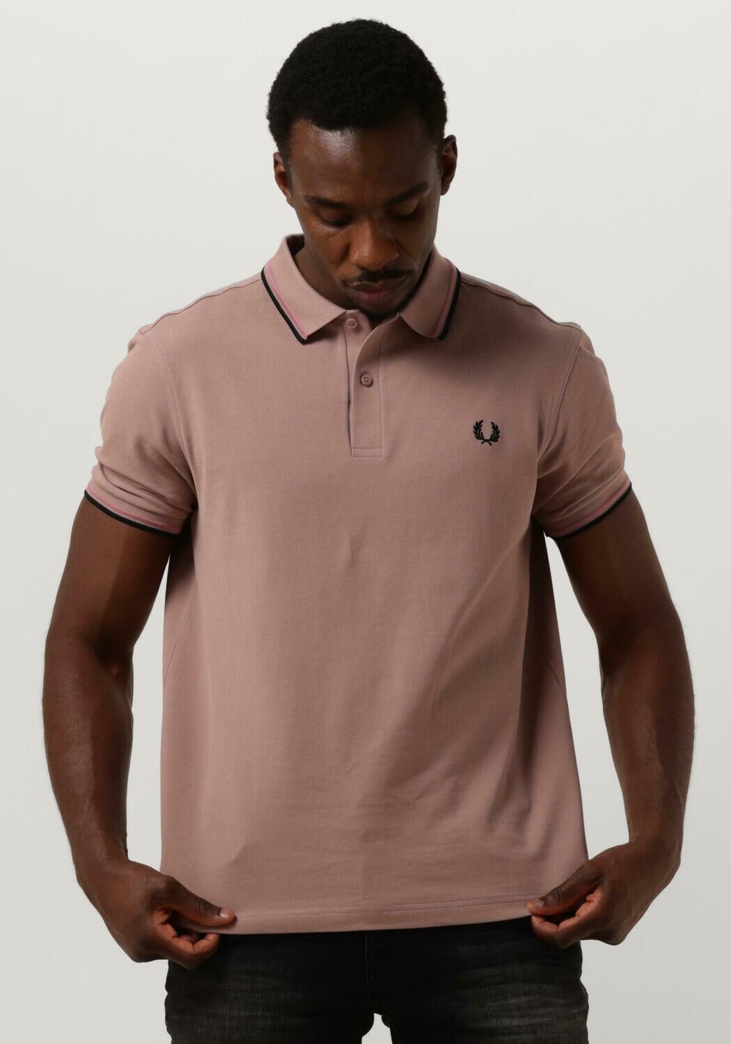 lichtroze fred perry polo the twin tipped fred perry shirt