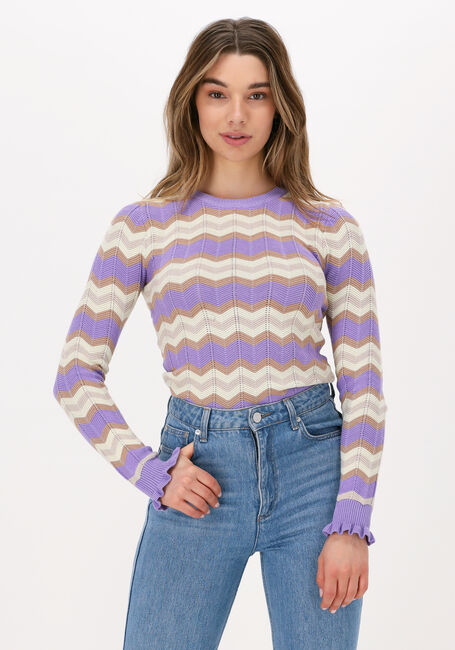 Lila NEO NOIR Trui NELLE CHEVRON KNIT - large