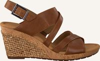 Bruine GABOR Platte sandalen 822 - medium