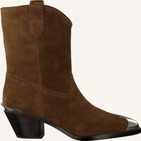 Cognac ASH Enkellaarsjes FAMOUS - medium