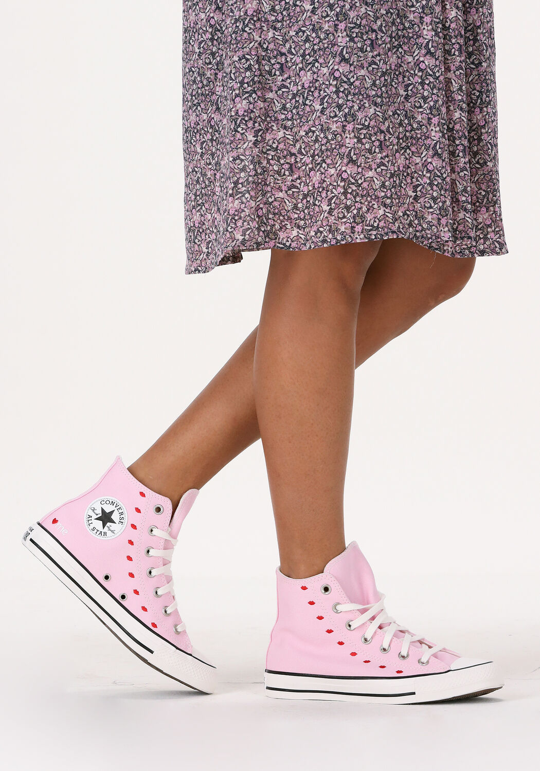 Roze CONVERSE Hoge sneakers CHUCK TAYLOR ALL STAR - large
