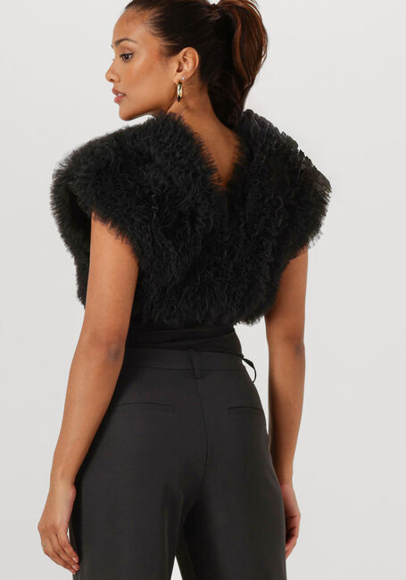 Zwarte HAUTE L'AMITIÉ Top NEW FUNKY BODYSUIT - large