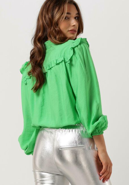 Groene CO'COUTURE Blouses CALLUM FRILL SHOULDER SHIRT - large