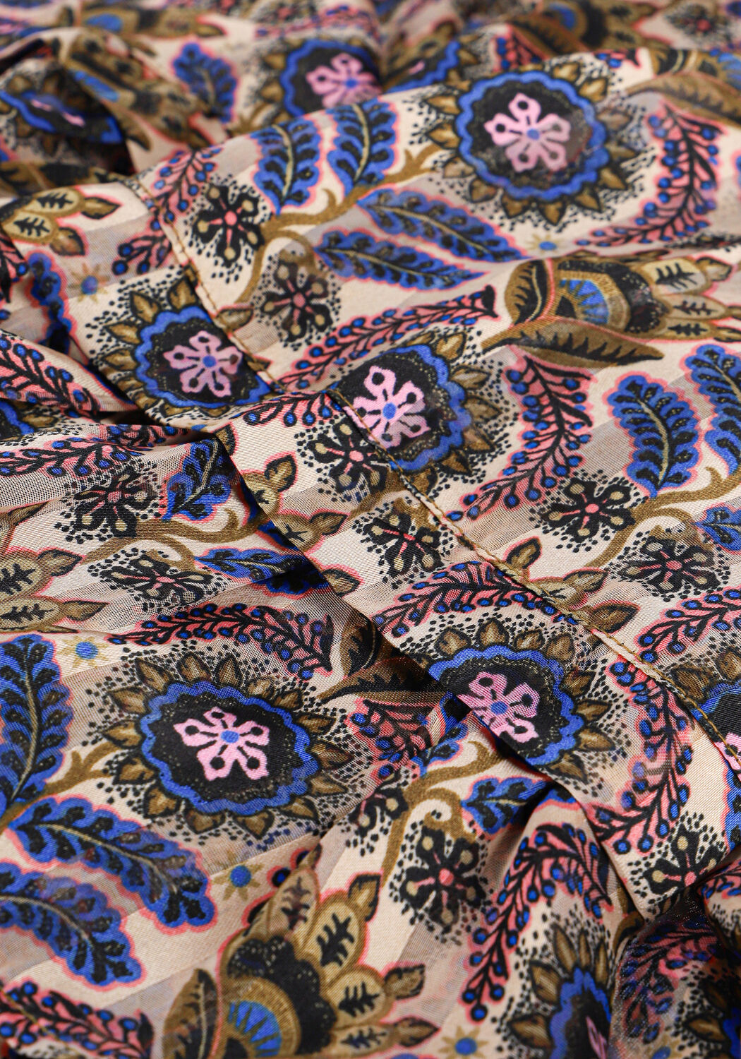 Paarse SCOTCH & SODA Blouses PRINTED RECYCLED POLYESTER TOP - large