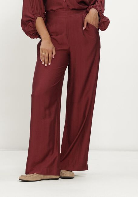 Bordeaux MINUS Wijde broek MSSERIA PANTS - large