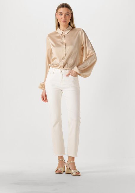 Witte JANICE Bootcut jeans COOPER - large