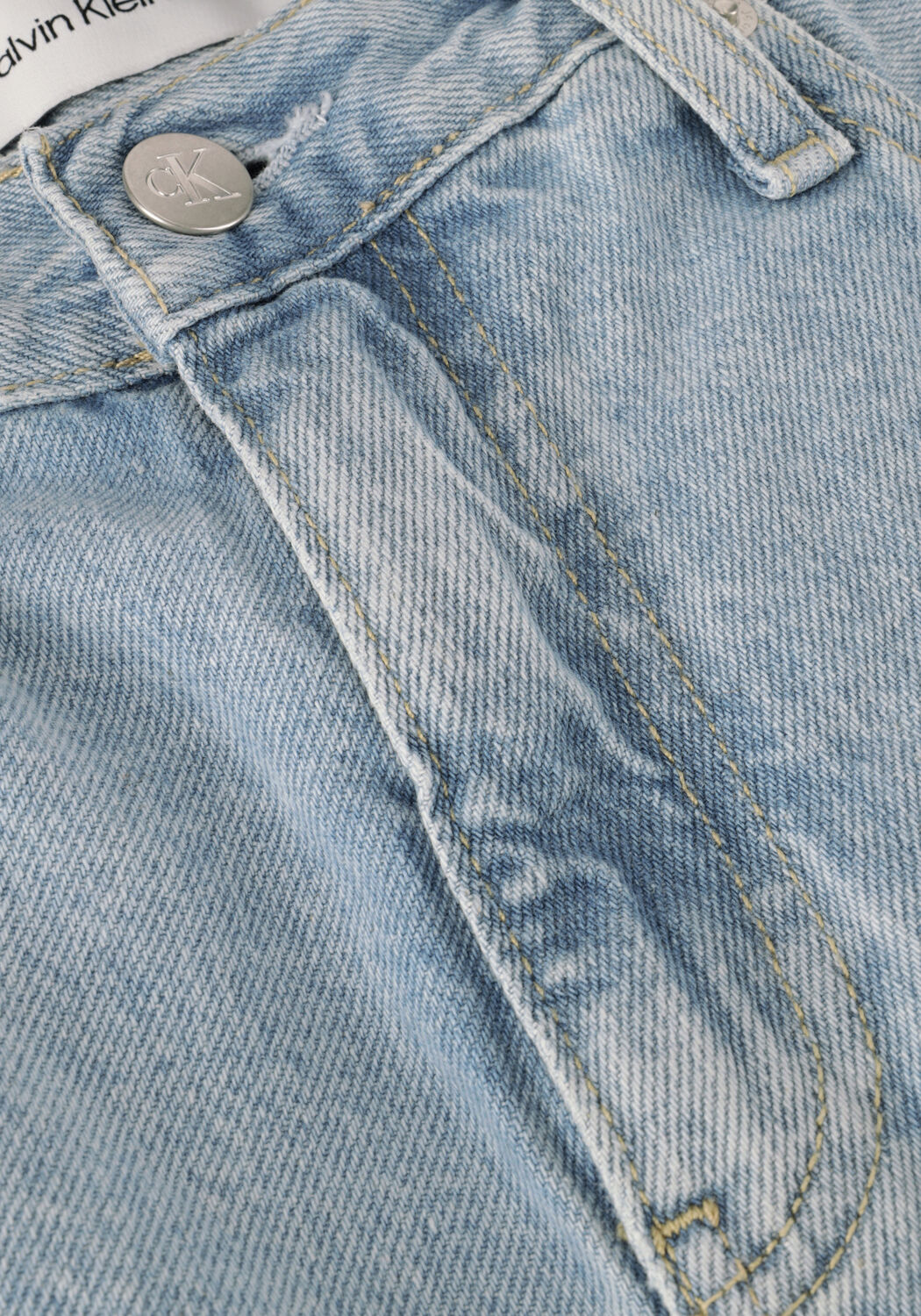 Blauwe CALVIN KLEIN Shorts MOM SHORT - large