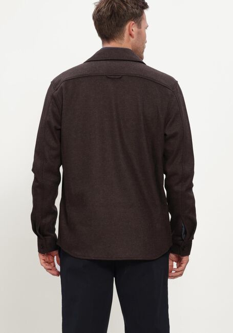 Bruine PROFUOMO Overshirt OVERSHIRT KNITTED - large