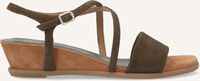 Groene UNISA Platte sandalen BAKIOSIN - medium