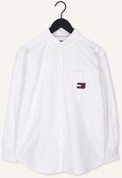 Witte TOMMY JEANS Blouses TJW BADGE BOYFRIEND SHIRT Witte TOMMY JEANS Blouses TJW BADGE BOYFRIEND SHIRT - medium