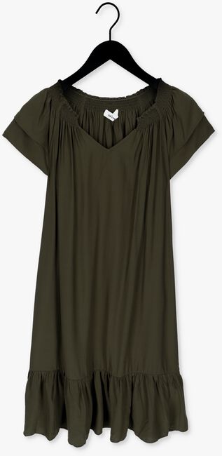 Donkergroene CO'COUTURE Mini jurk SUNRISE CROP DRESS - large