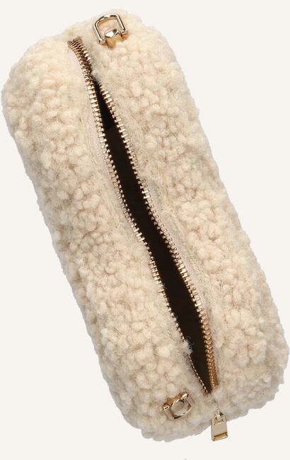 Beige ALIX THE LABEL Schoudertas LADIES WOVEN FAUX FUR HEART BAG Beige ALIX THE LABEL Schoudertas LADIES WOVEN FAUX FUR HEART BAG - large