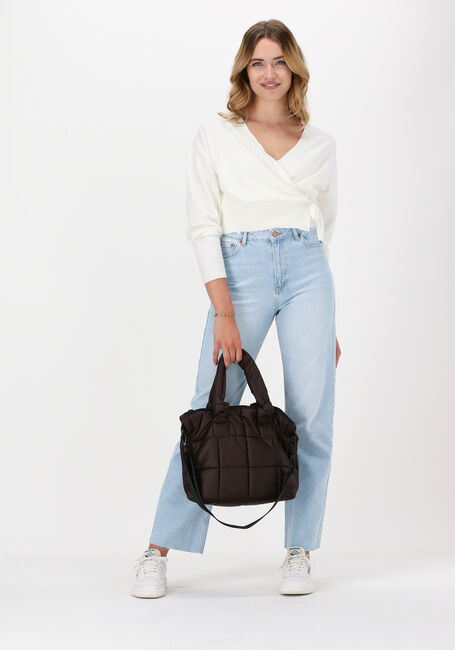 Lichtblauwe NA-KD Straight leg jeans STRAIGHT HIGH WAIST RAW HEM JE Lichtblauwe NA-KD Straight leg jeans STRAIGHT HIGH WAIST RAW HEM JE - large