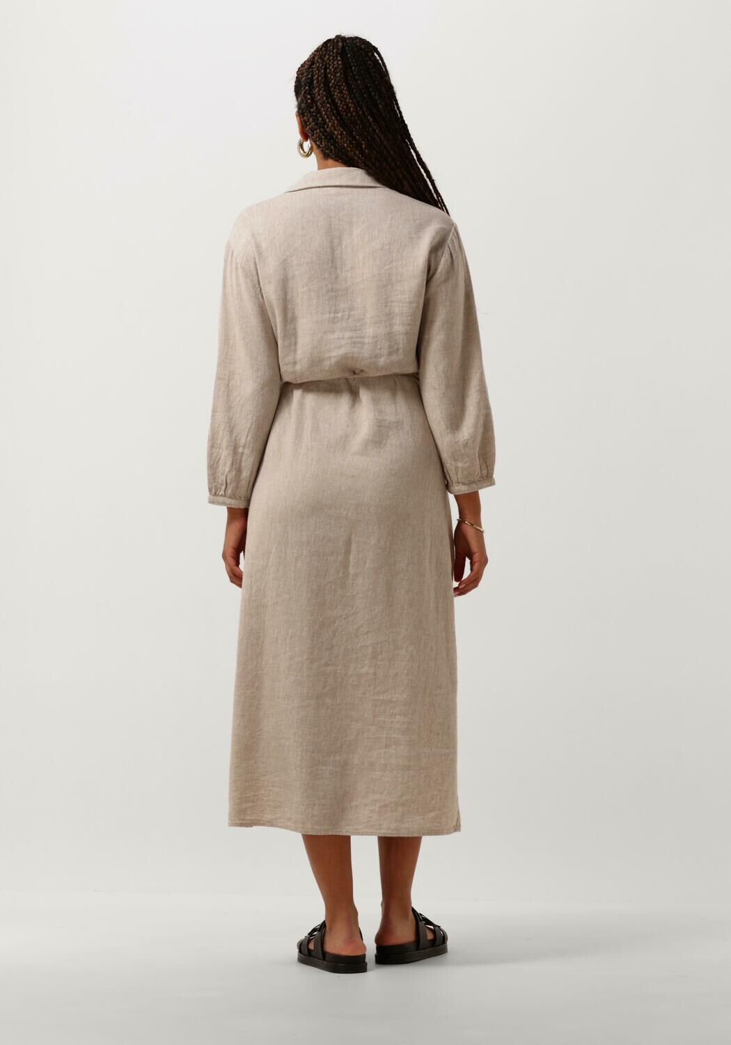 MSCH COPENHAGEN Dames Jurken Mschjovene Ginia 3 4 Wrap Dress Zand
