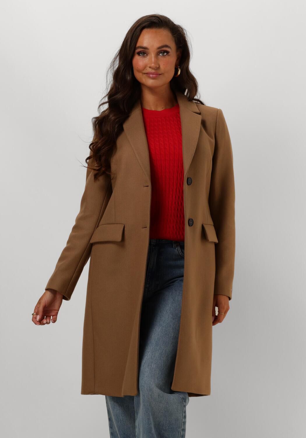 Tommy hilfiger mantel dames 2025