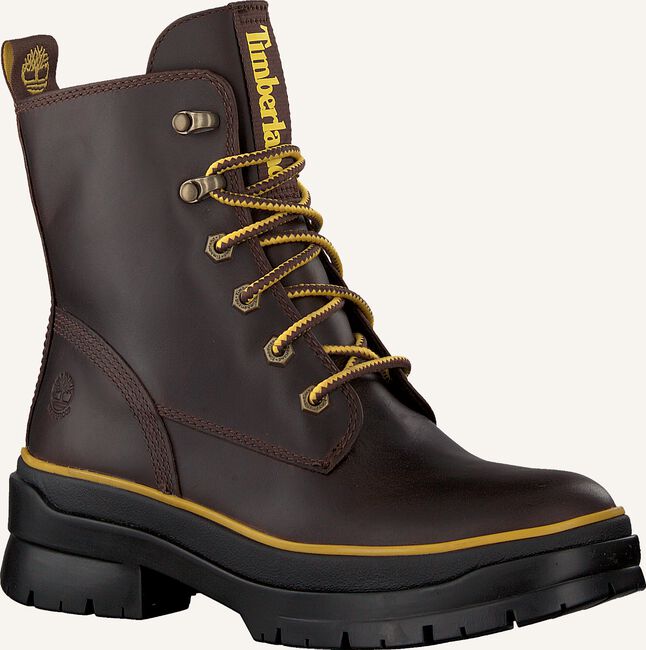 Bruine TIMBERLAND Veterboots MALYNN MID LACE Bruine TIMBERLAND Veterboots MALYNN MID LACE - large
