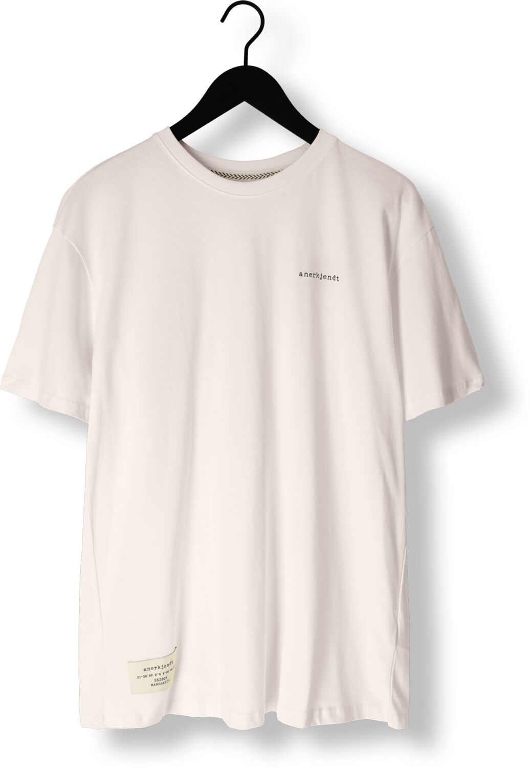 ANERKJENDT Heren Polo's & T-shirts Akkikki S s Marrakech2 Tee Gots Zand