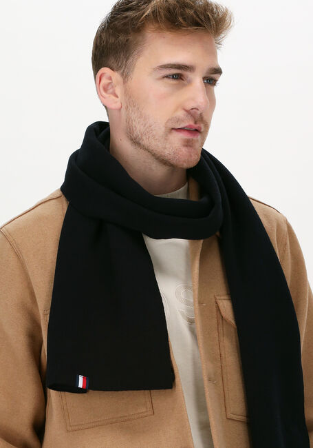 Zwarte TOMMY HILFIGER Sjaal ELEVATED MERINO SCARF - large